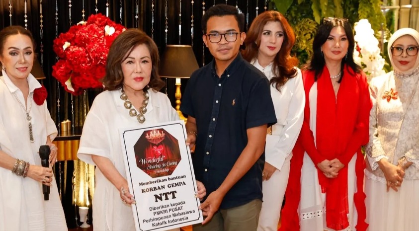 Wonderful Indonesia Salurkan Bantuan Kemanusiaan Lewat PP PMKRI untuk Korban Gempa di Flores